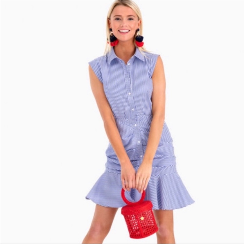 Tuckernuck pomander dress striped preppy. Medium